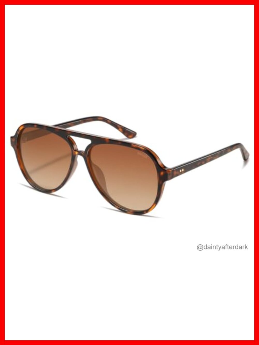 Polarized Aviator Sunglasses TR90 Lightweight UV400 Unisex Retro